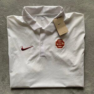 Nike Dri-Fit USC Trojans Polo/Golf Top. XXL. New With Tags (*NWT). Lightweight.